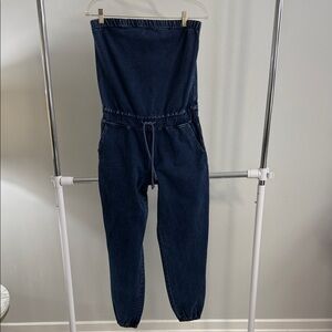Sundays Dark Blue Demin Jumper Jogger Style NWOT